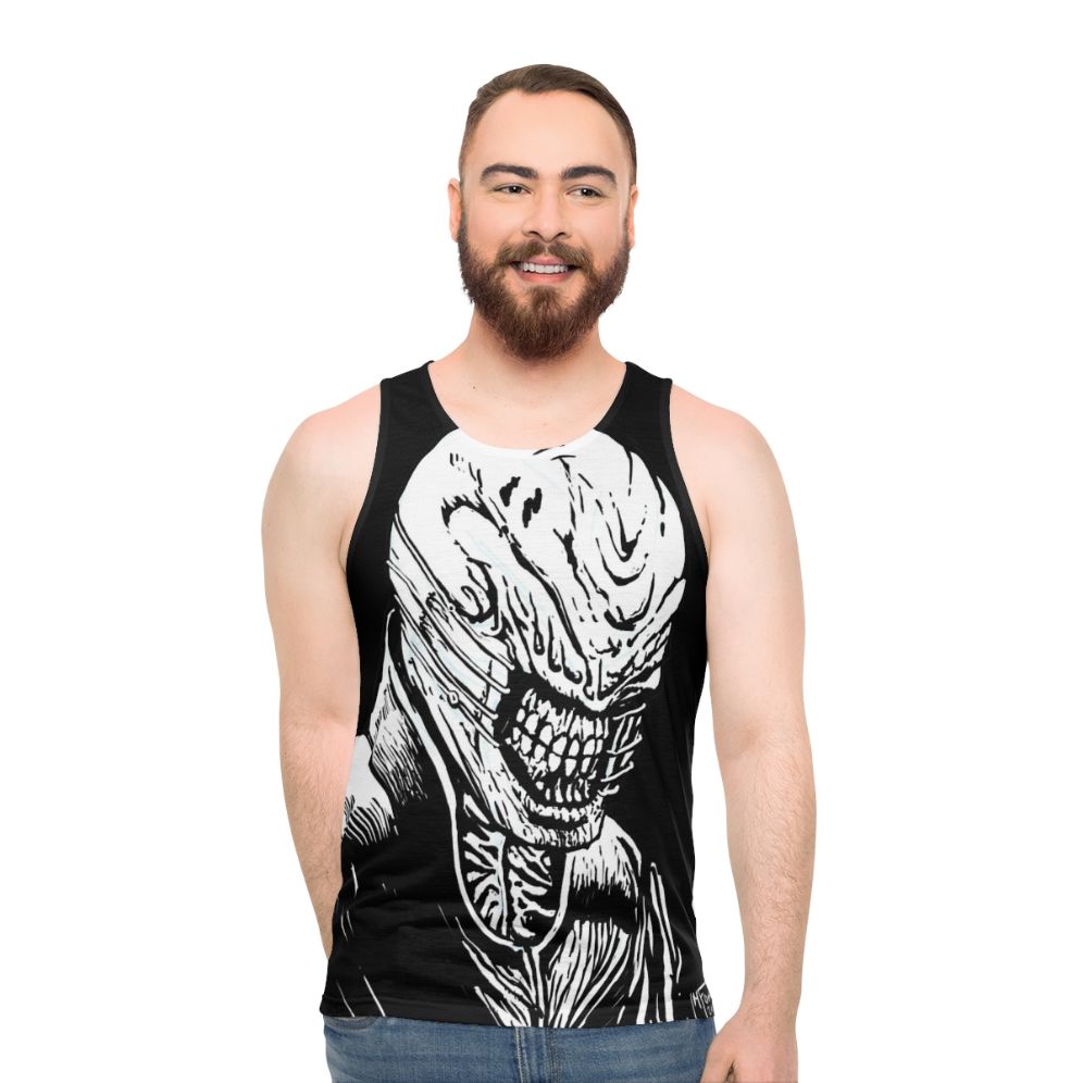 Hellraiser Chatterer Horror Unisex Tank Top