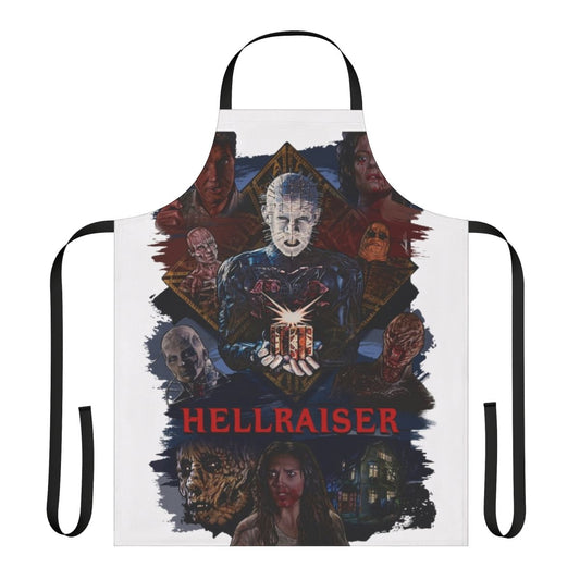 Hellraiser TV Show Inspired Apron with Pinhead and Cenobite Imagery