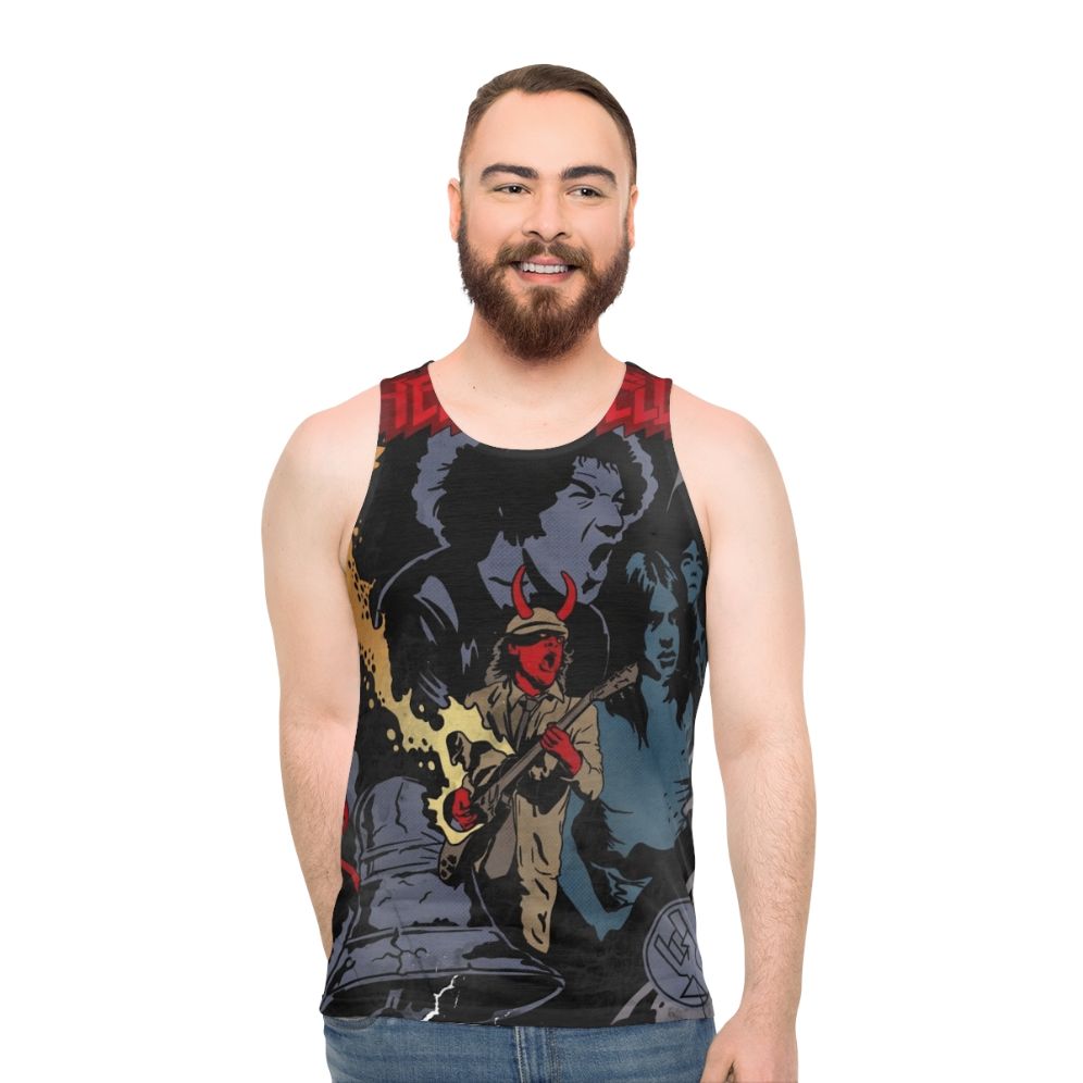 Hells Bells Comics Unisex Tank Top