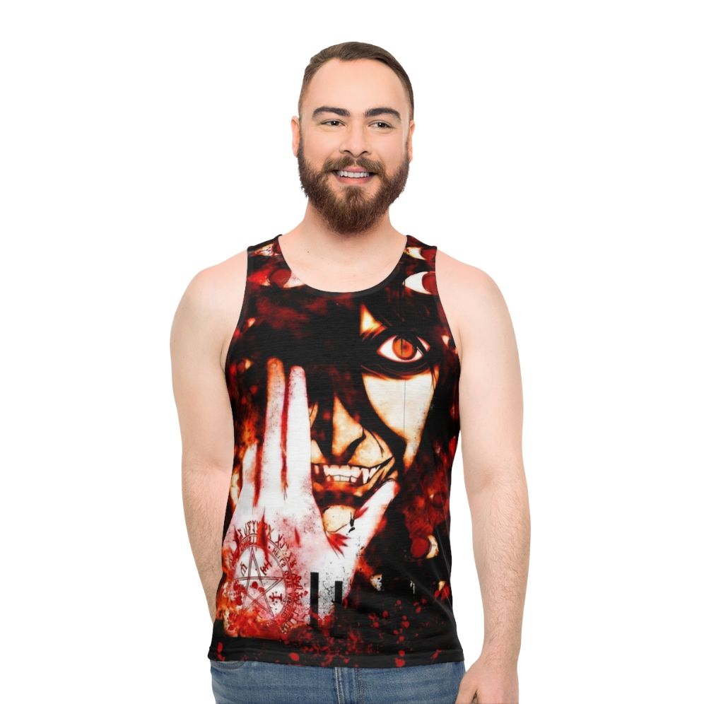 Hellsing Anime Dark Gothic Unisex Tank Top