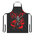 Hellspawn-inspired comic book apron with dark, supernatural imagery