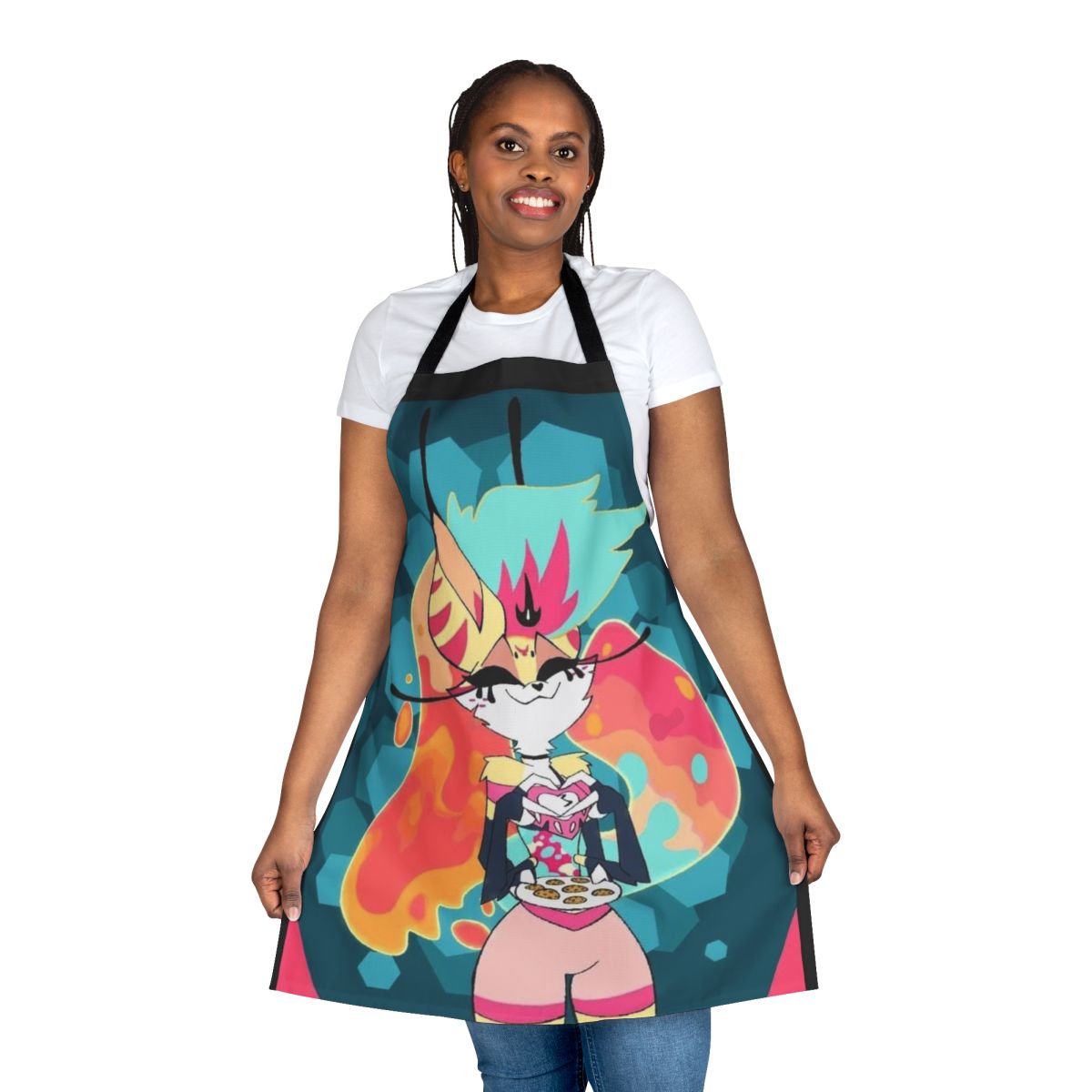 Helluva Boss Beelzebub-themed apron for fans