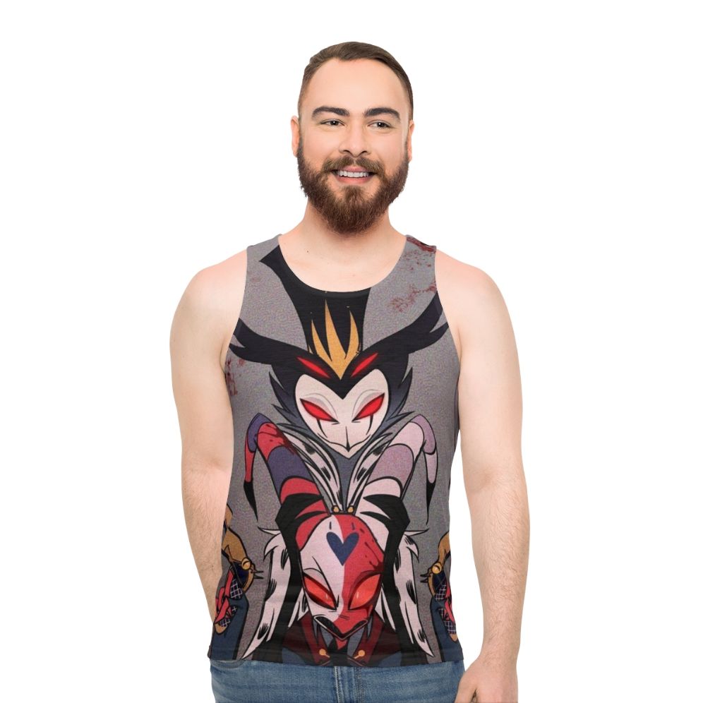 Helluva Boss Stolas Anime Unisex Tank Top