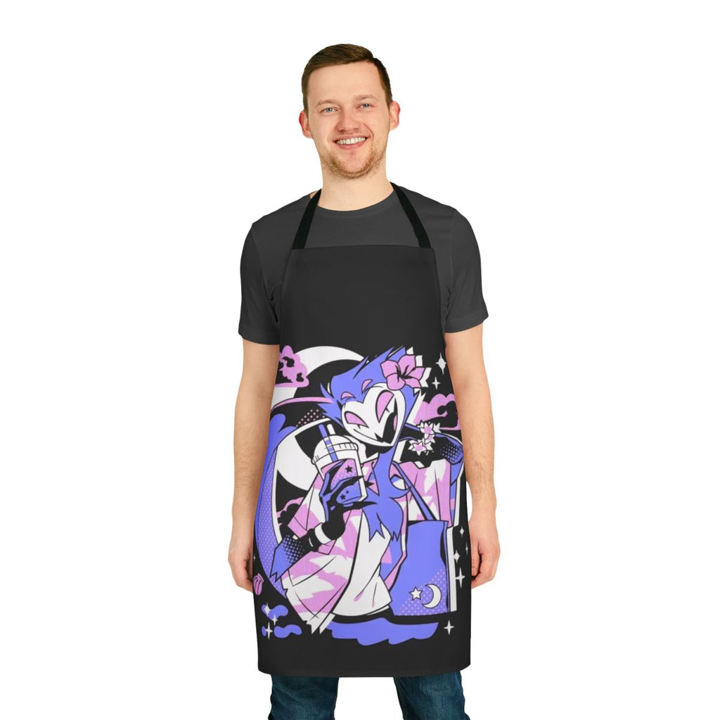 Stolas-inspired apron from the popular Helluva Boss series
