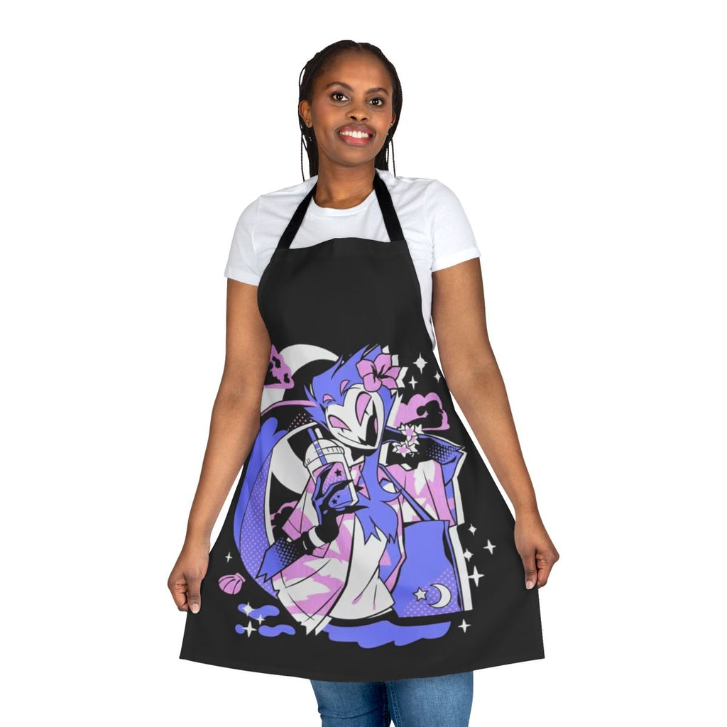 Stolas-inspired apron from the popular Helluva Boss series