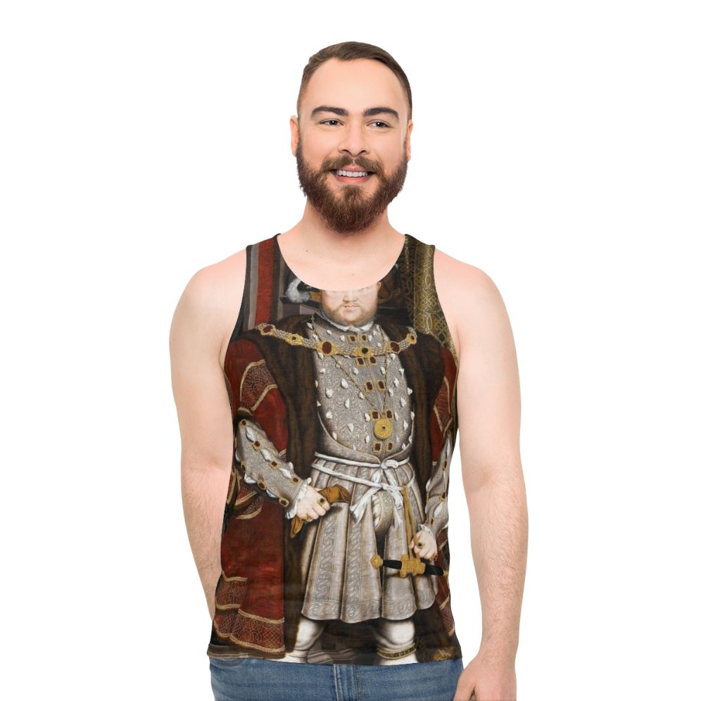 Henry VIII Tudor Dynasty Unisex Tank Top