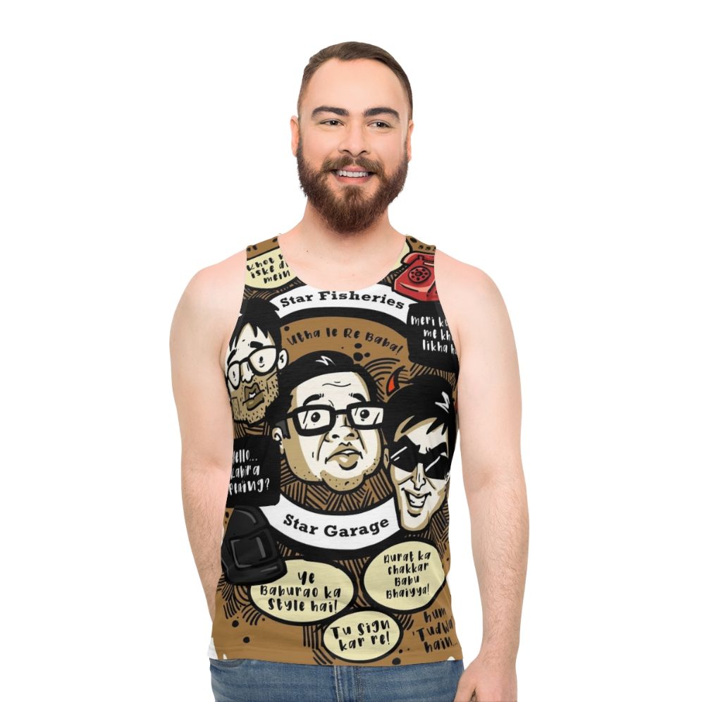 Herapheri Bollywood Unisex Comedy Tank Top