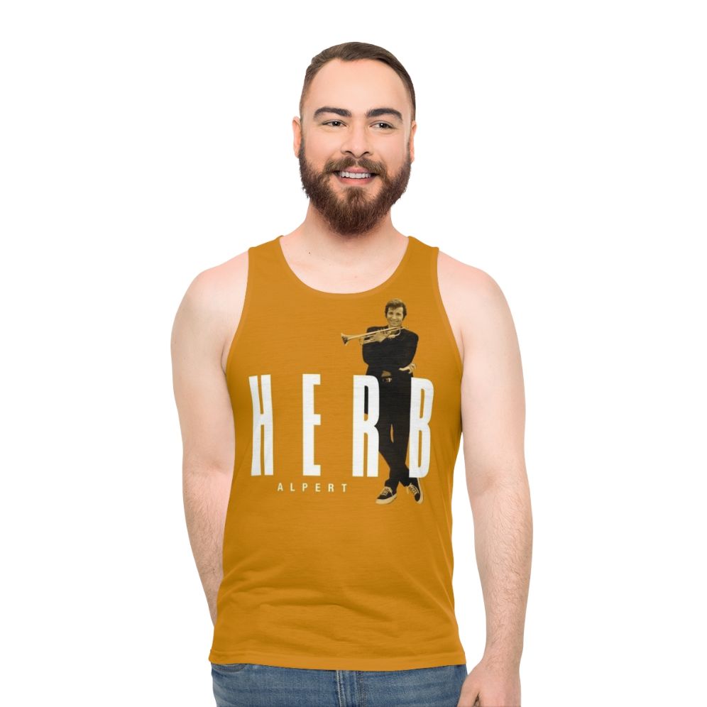 Herb Alpert Unisex Jazz Music Tank Top
