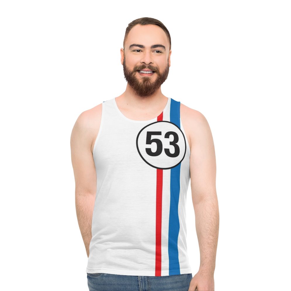 Retro Herbie The Love Bug Unisex Tank Top