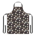 Herdwick sheep-patterned apron with repeat design