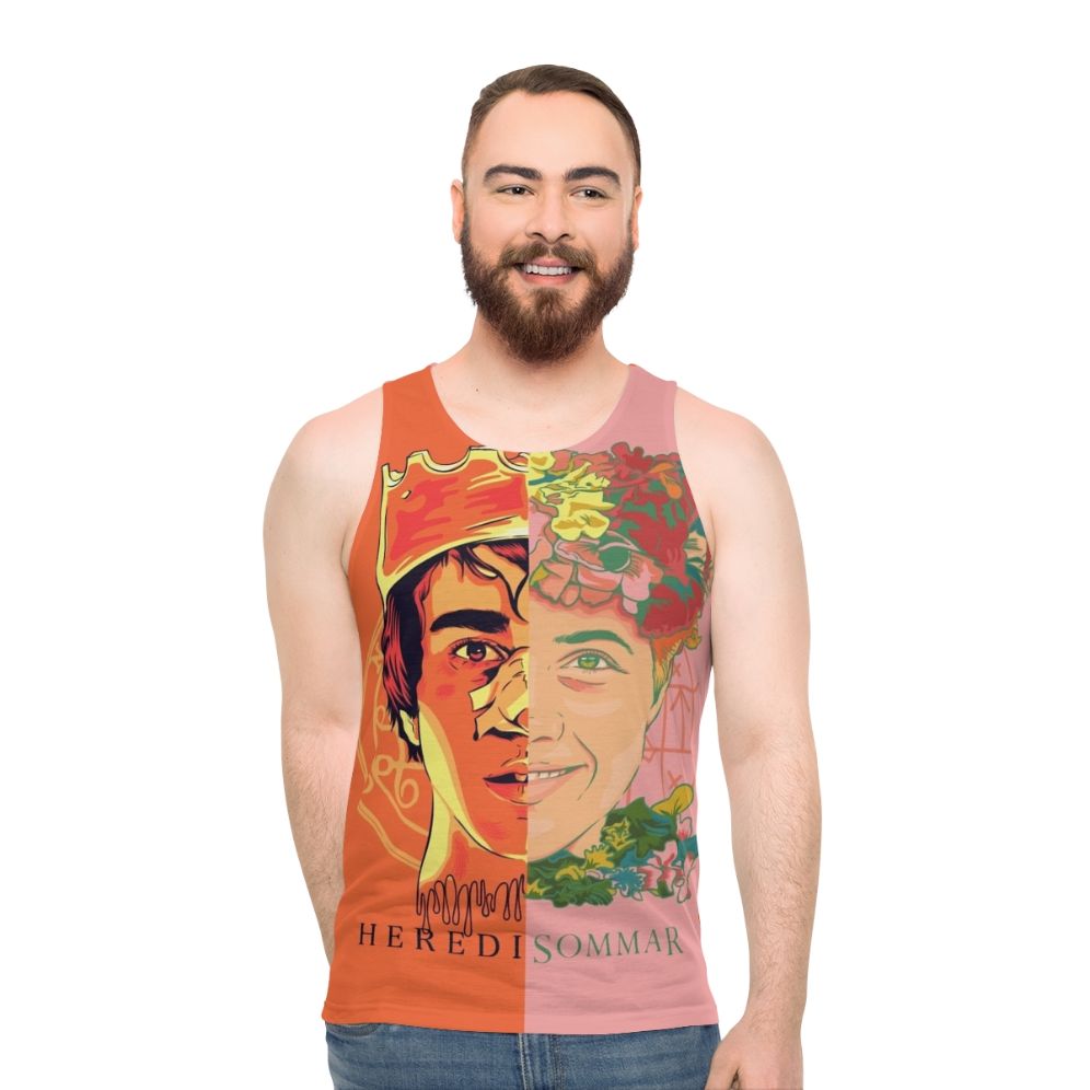 Heredisommar unisex horror movie inspired tank top
