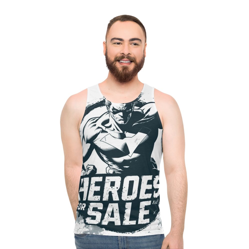 Unisex superhero tank top from the 1993 movie