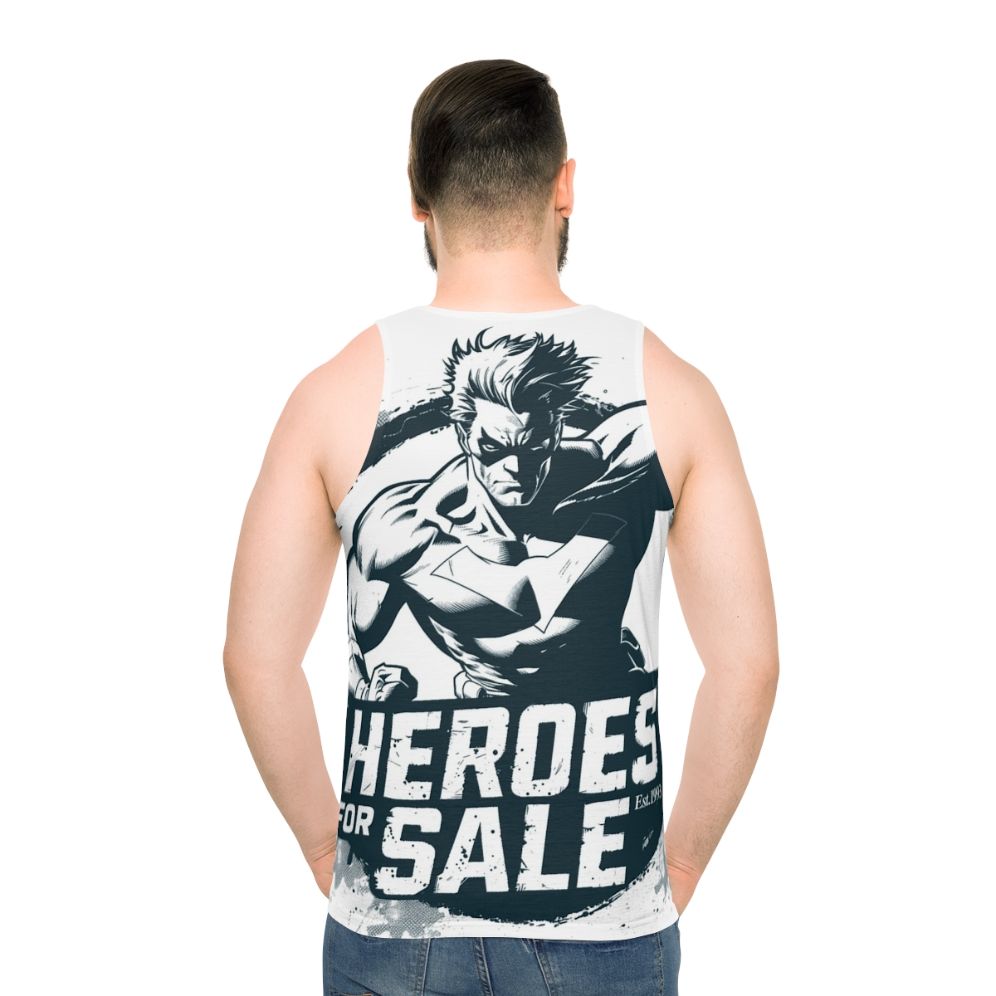 Unisex superhero tank top from the 1993 movie