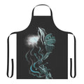 Death Knight inspired apron with Frostmourne sword and Lich King imagery