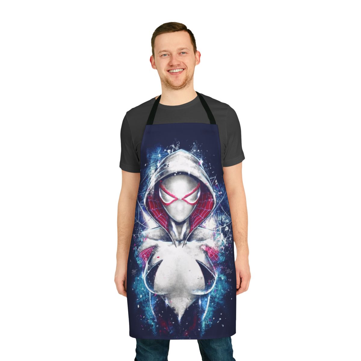 Heroic Girl Spider Themed Apron