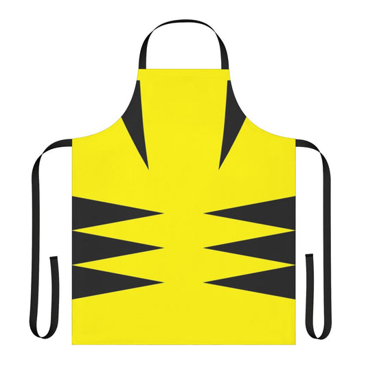 Superhero apron inspired by Wolverine from the X-Men comics and movies