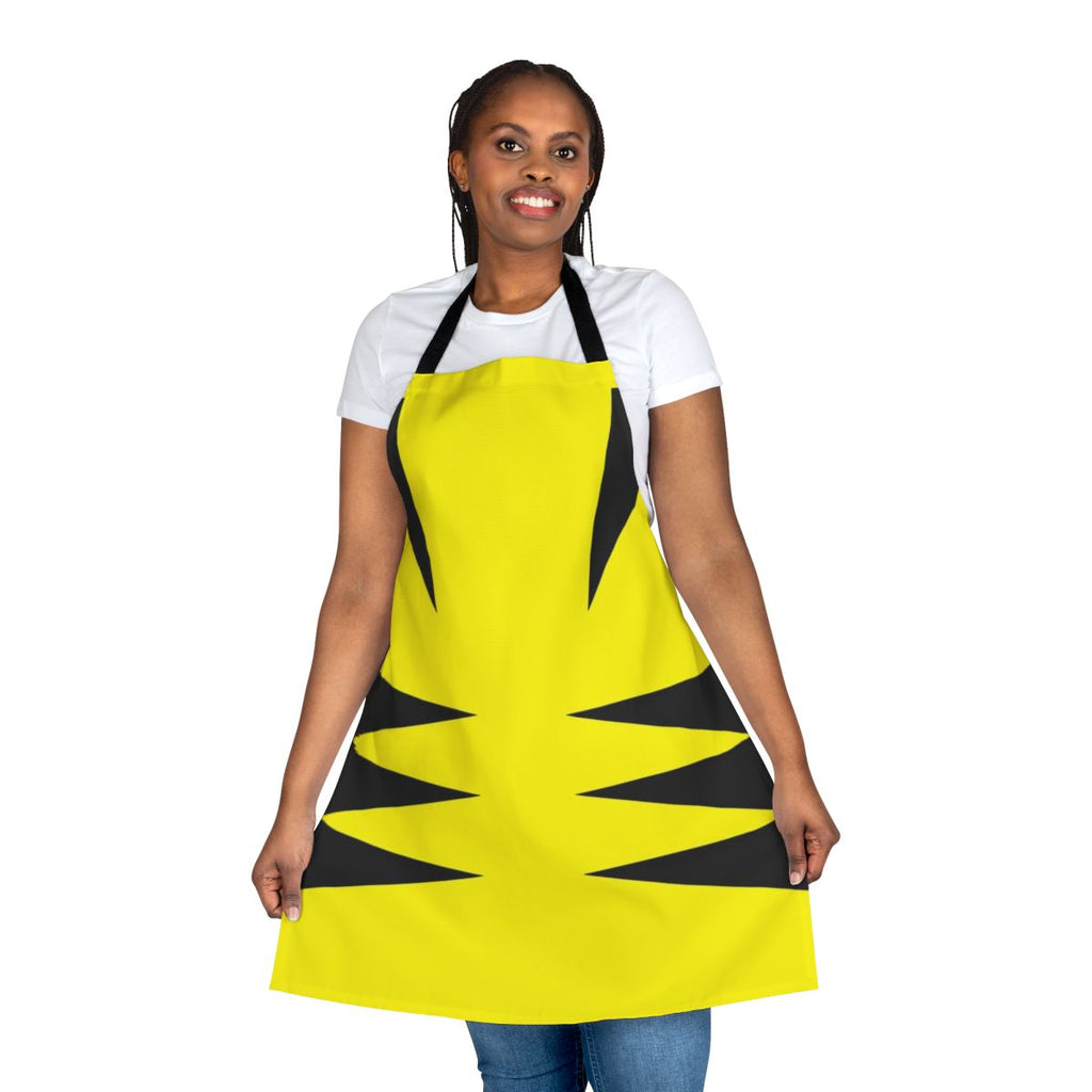 Superhero apron inspired by Wolverine from the X-Men comics and movies