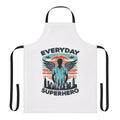 Superhero-inspired apron for male nurses and nursing students