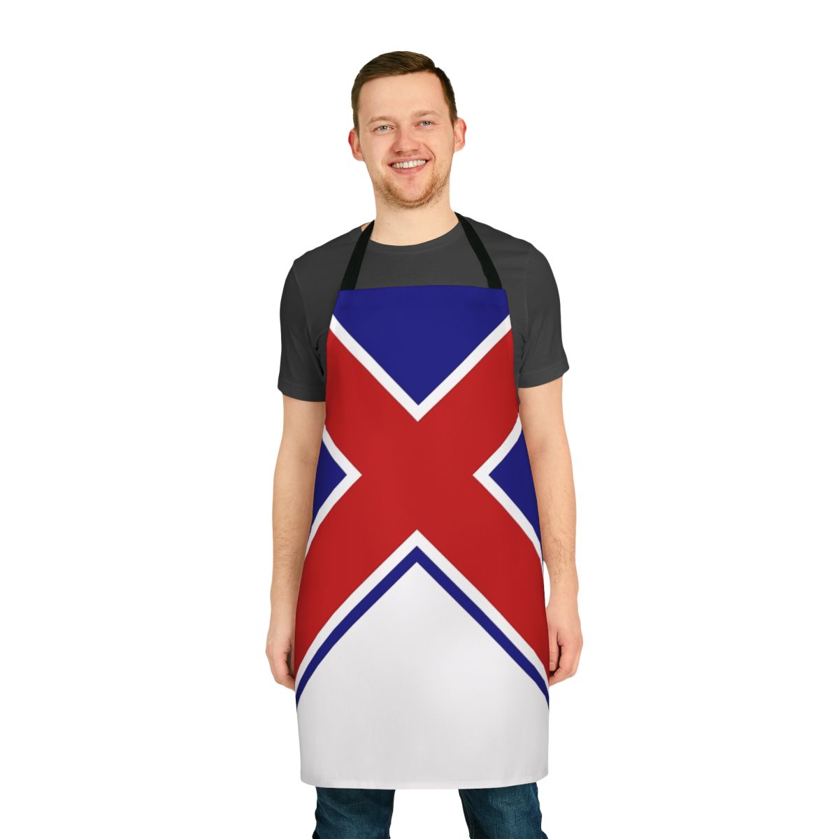 Apron with UK-Inspired Captain Design