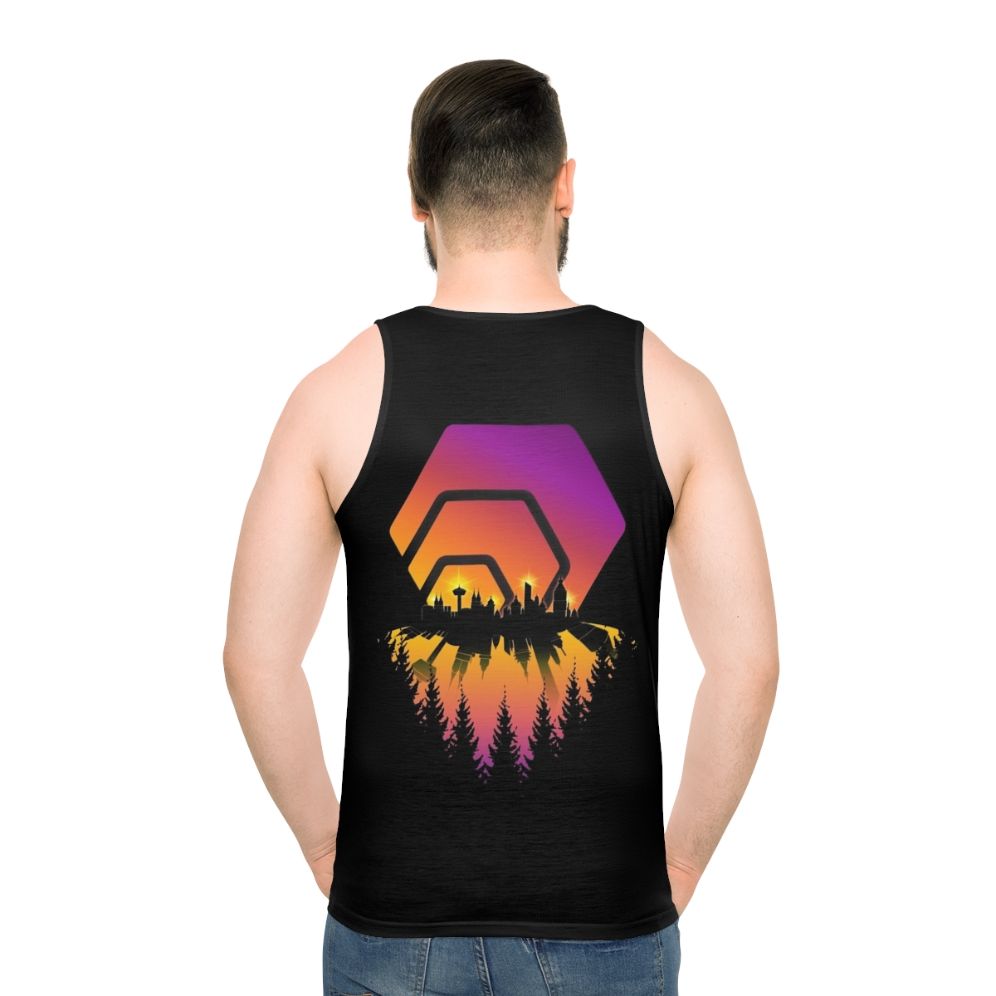 Hex Crypto Unisex Tank Top