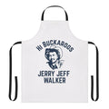 Apron featuring a graphic design inspired by country music legend Jerry Jeff Walker