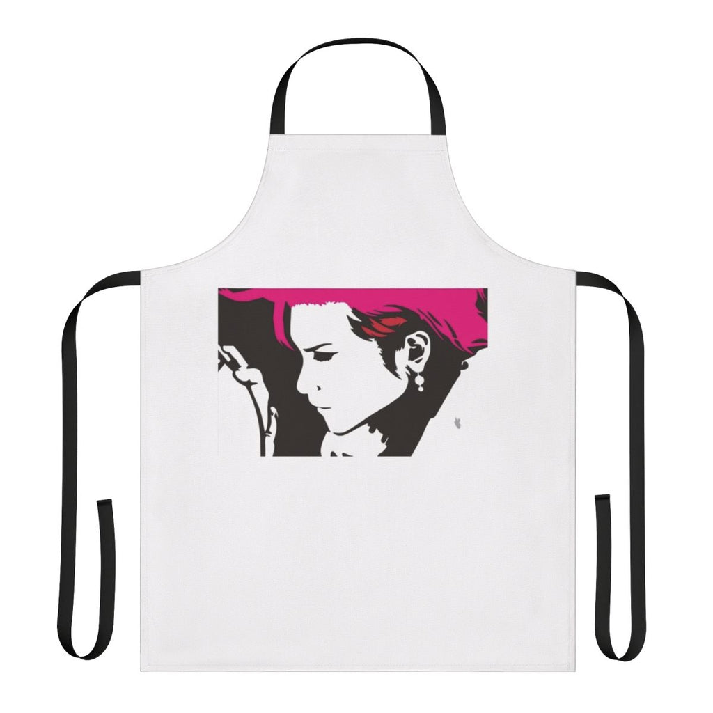 Hideto Matsumoto inspired Japan band apron with alternative, heavy metal, and industrial music design elements