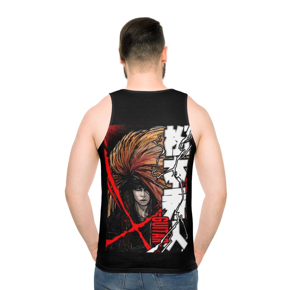 Hideto Matsumoto of X Japan Red X Unisex Tank Top
