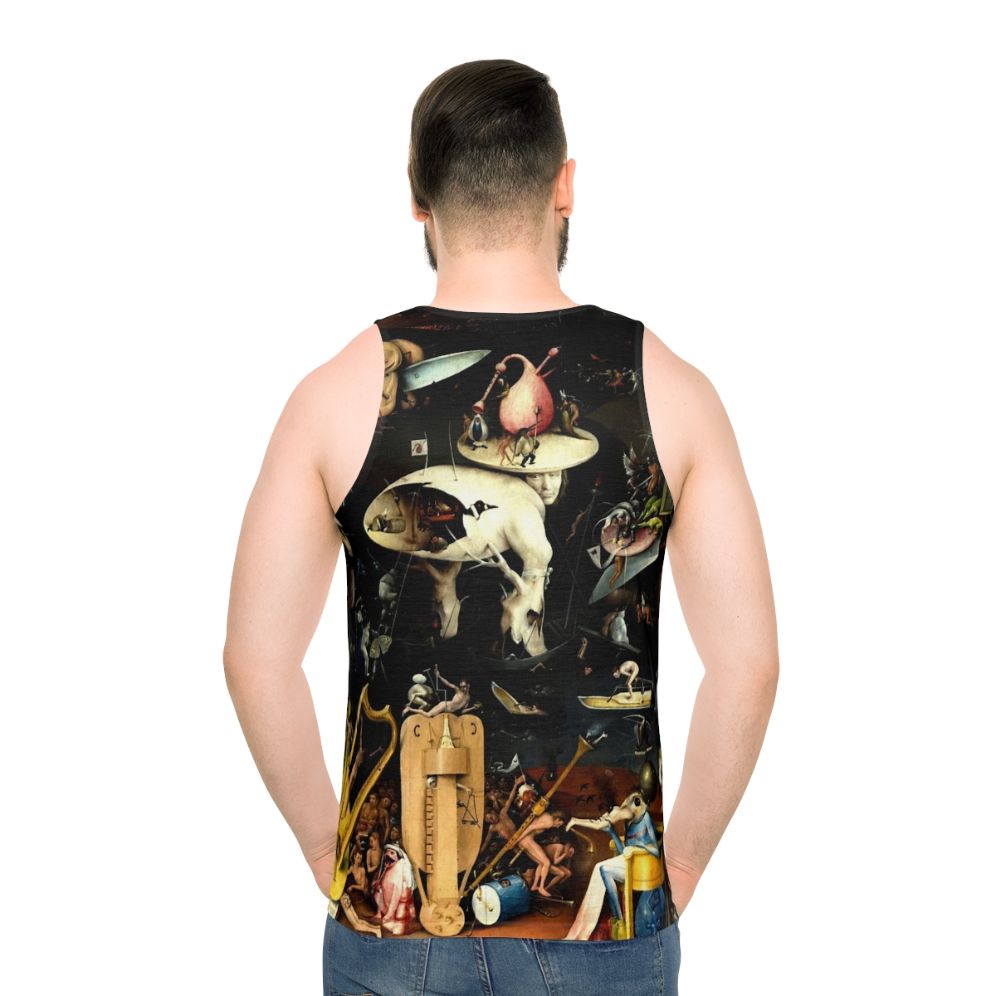 Hieronymus Bosch's "Garden of Earthly Delights" inspired unisex tank top