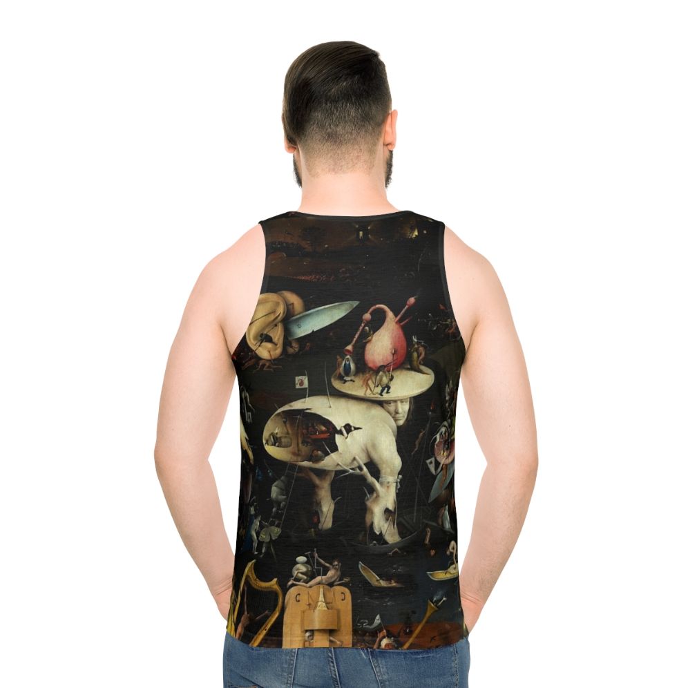 Hieronymus Bosch surreal fine art unisex tank top