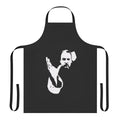 Tropical island-themed apron inspired by the character Higgins from the TV series Magnum P.I.
