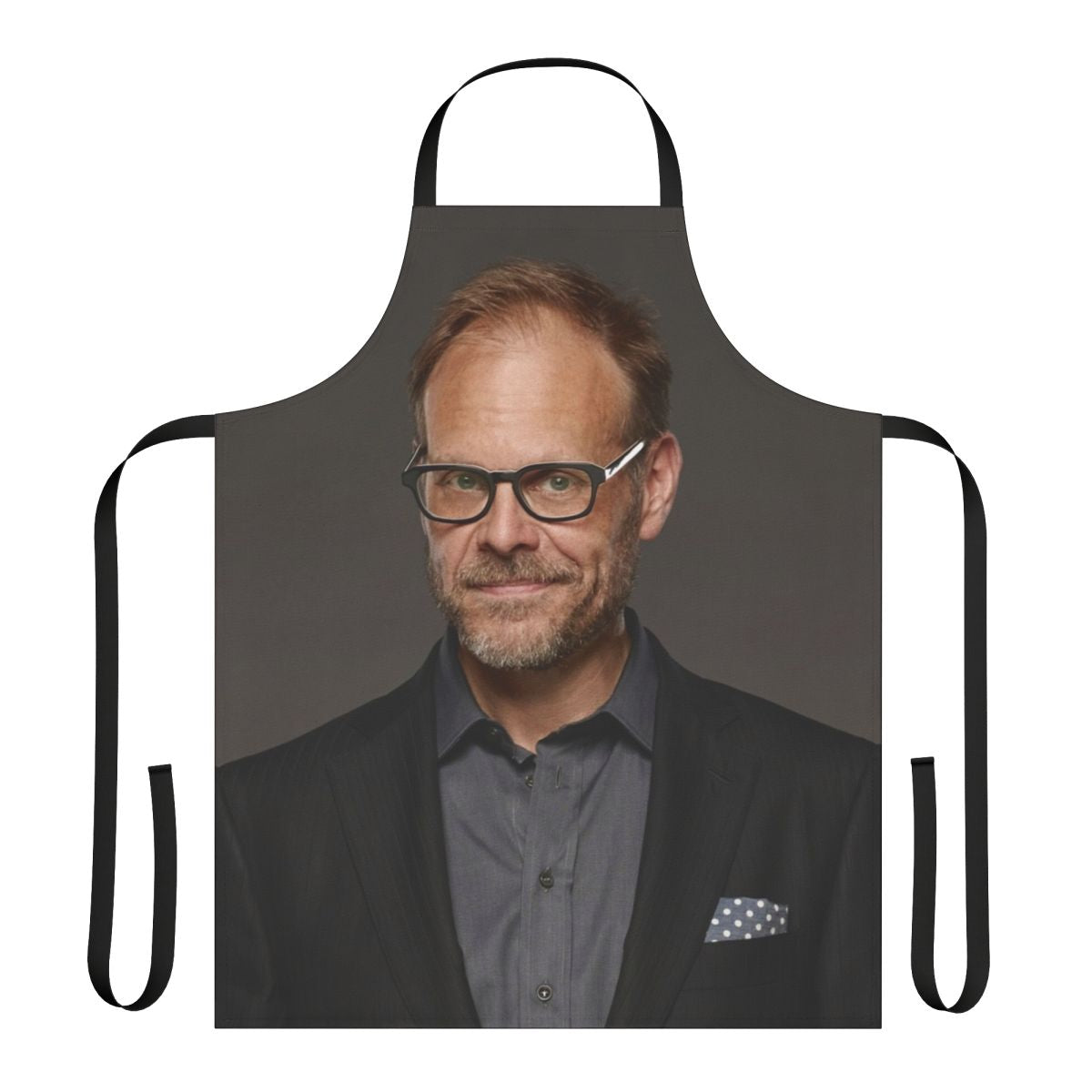 Alton Brown-style apron for cooking and kitchen use