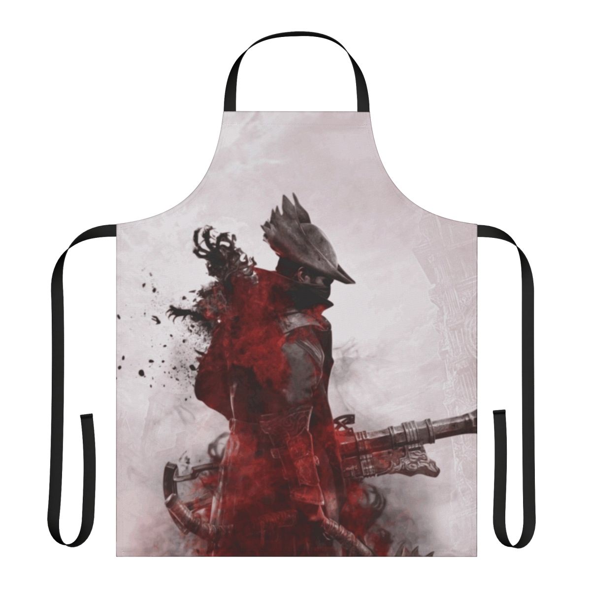 Bloodborne inspired vector art apron in high quality