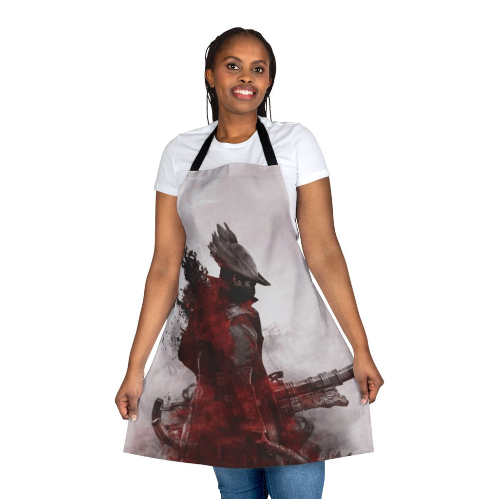Bloodborne inspired vector art apron in high quality