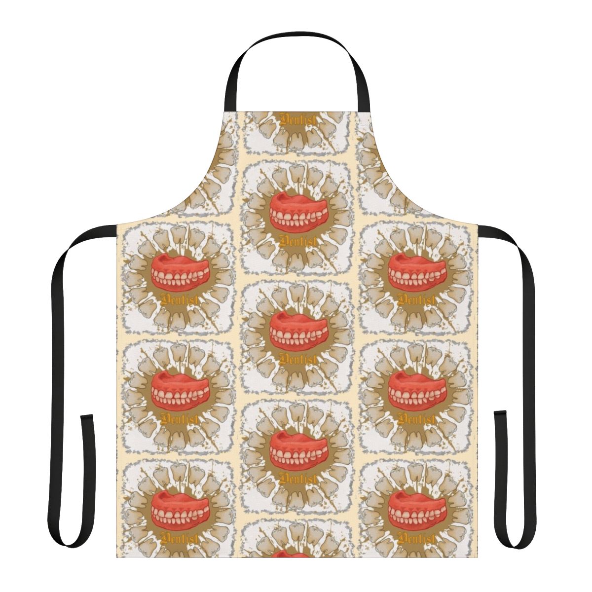 Photograph of a durable and practical dental apron for dentists and healthcare workers
