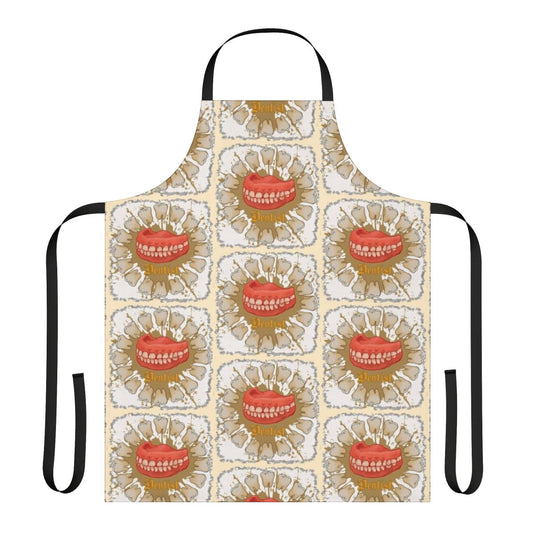 Photograph of a durable and practical dental apron for dentists and healthcare workers