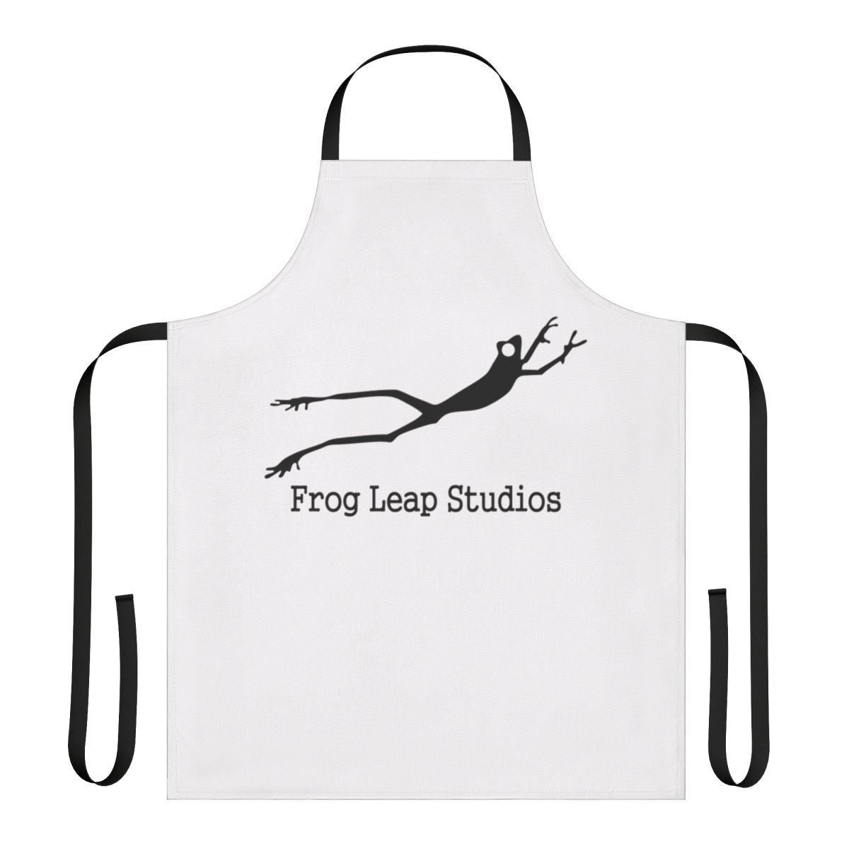Frog Leap Studios inspired apron for musicians and music studio staff