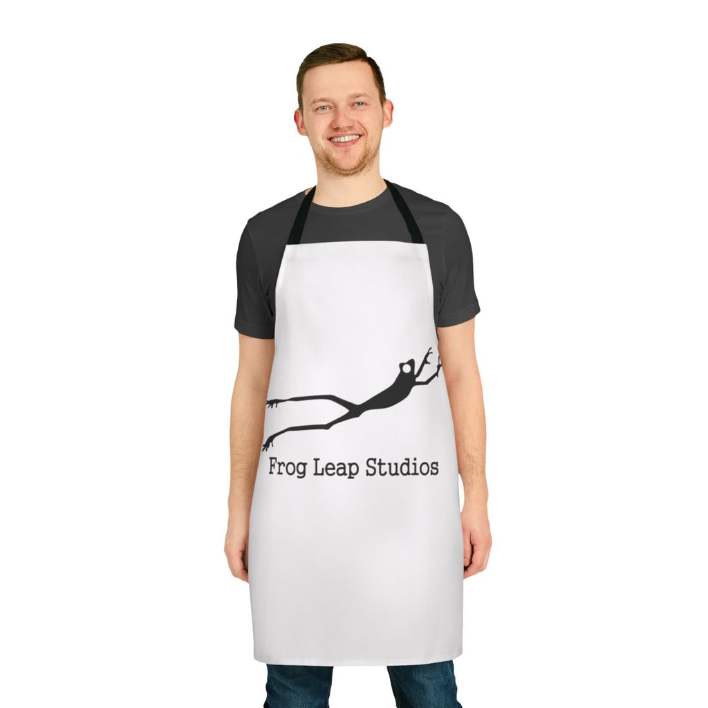 Frog Leap Studios inspired apron for musicians and music studio staff