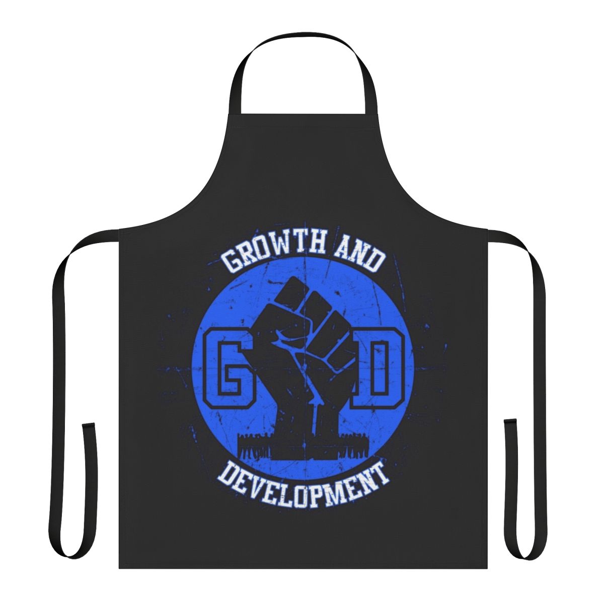 Growth and Development Apron featuring African American, Black, and Chicago cultural elements