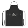 Woman wearing a stylish and functional Italian-style apron in the kitchen