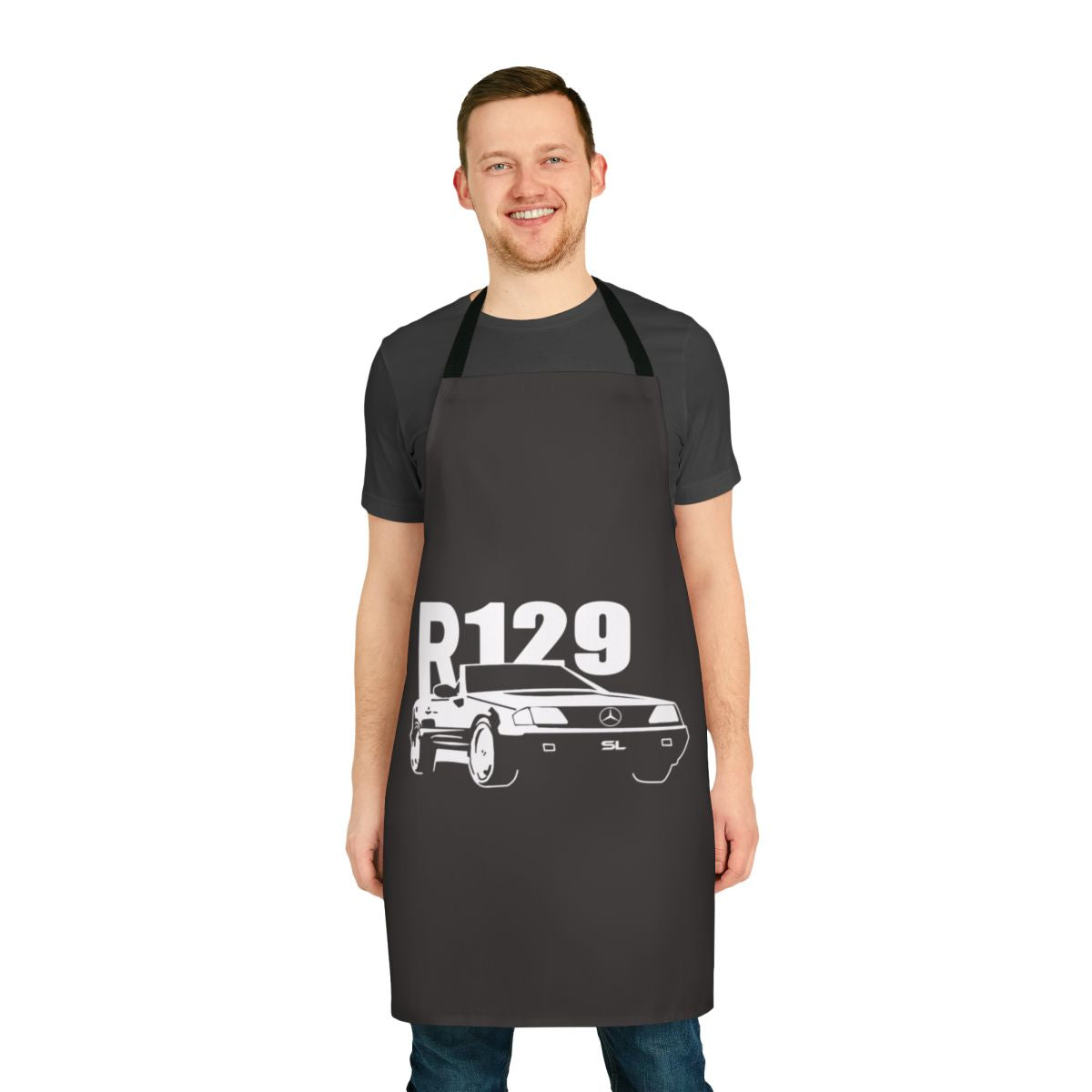 Mercedes-Benz inspired automotive apron
