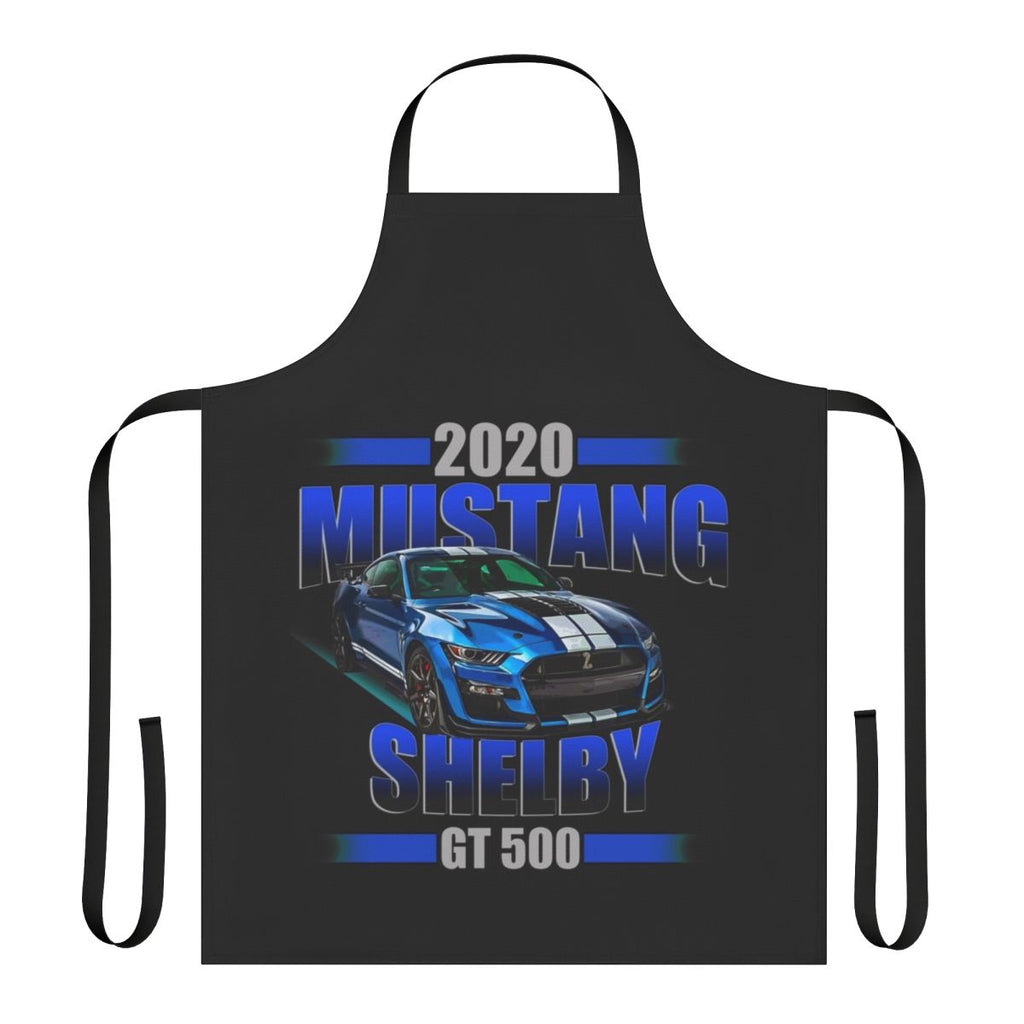 Apron featuring a 2020 Mustang Shelby GT500 design for car enthusiasts