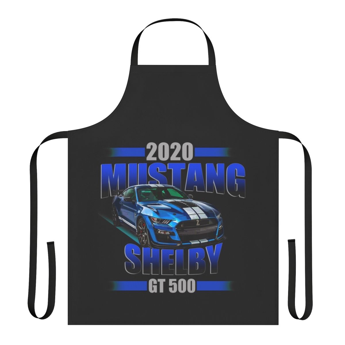 Apron featuring a 2020 Mustang Shelby GT500 design for car enthusiasts