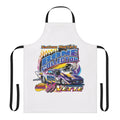 A durable, stylish apron featuring a custom design for Nathan Martin fans and motorsports enthusiasts.