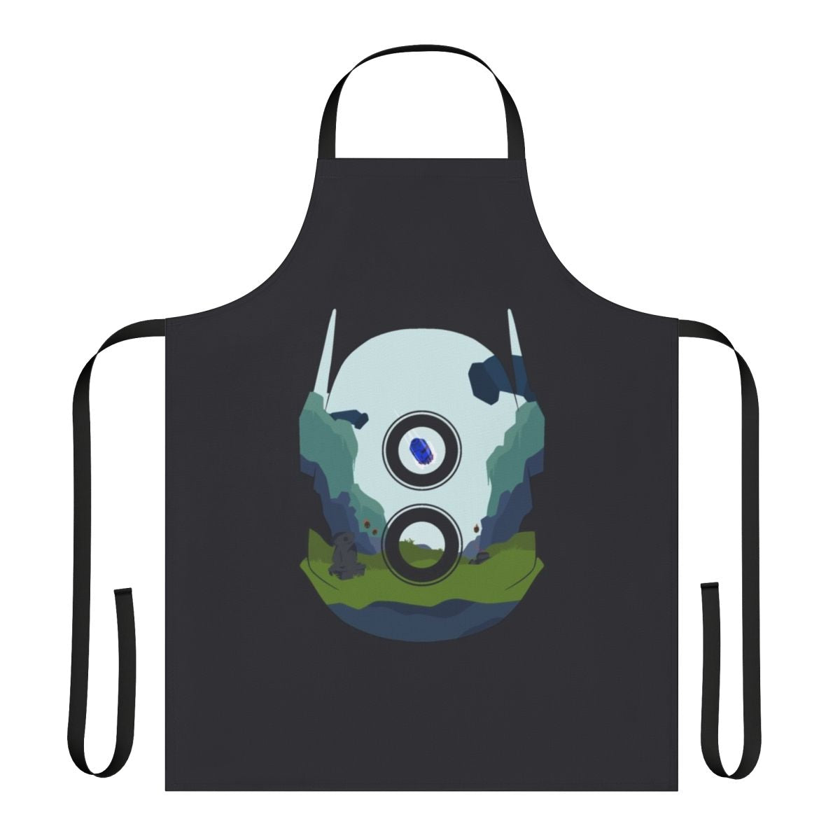 Risk of Rain 2 Huntress-themed apron for gamers