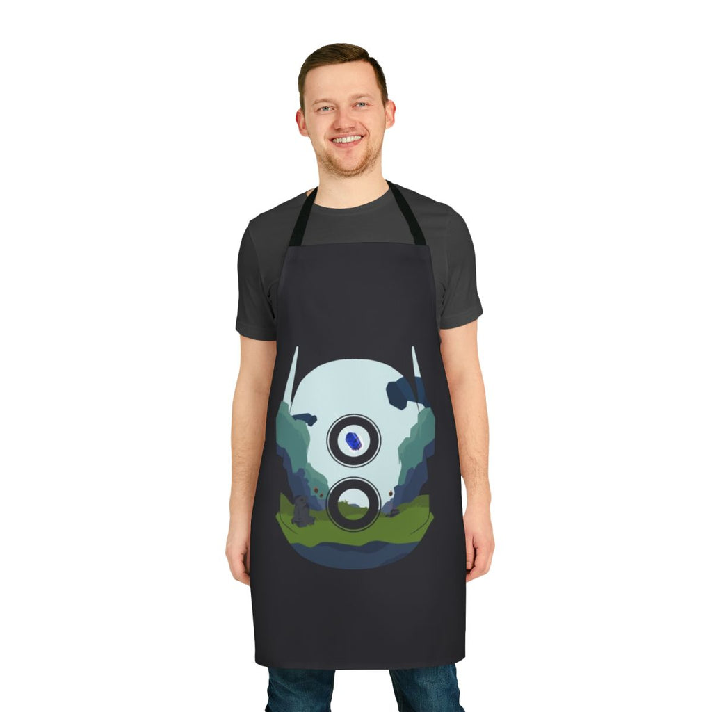 Risk of Rain 2 Huntress-themed apron for gamers