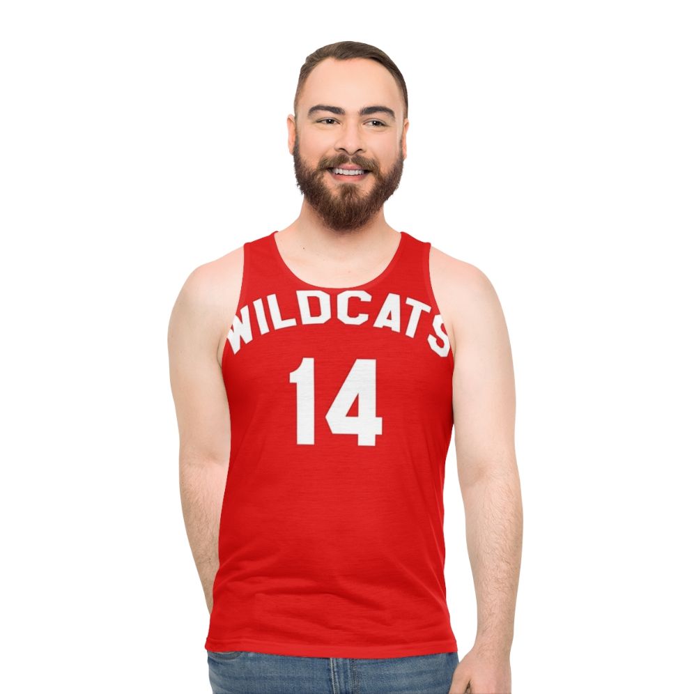 High School Musical Wildcats Basketball Sports Unisex Tank Top