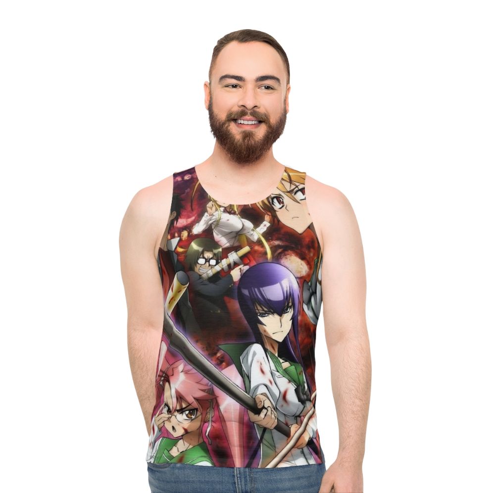 High School Of The Dead Unisex Tank Top