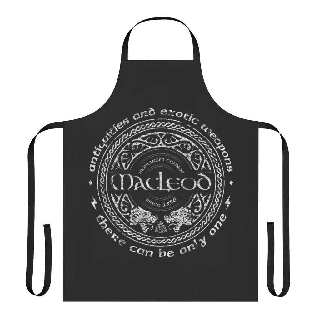 Highlander Inspired Macleod Clan Apron with Celtic Design