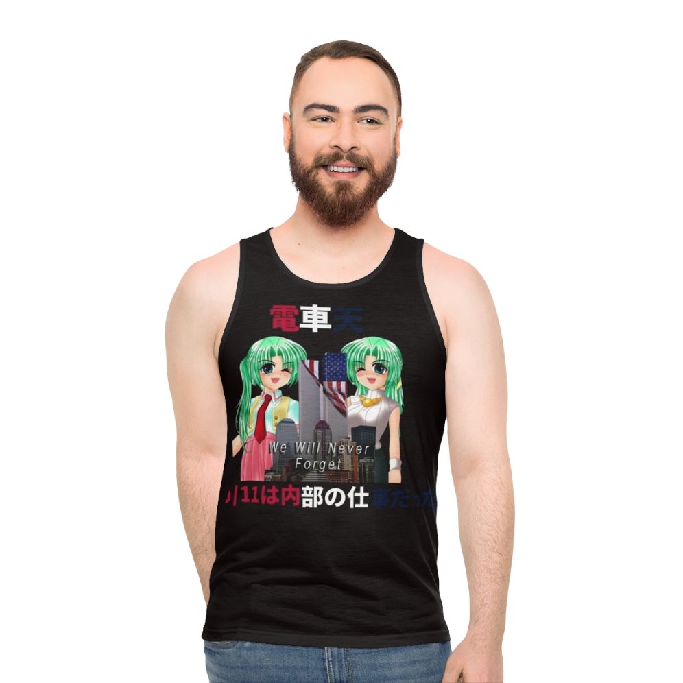 Higurashi "Never Forget" Unisex Tank Top