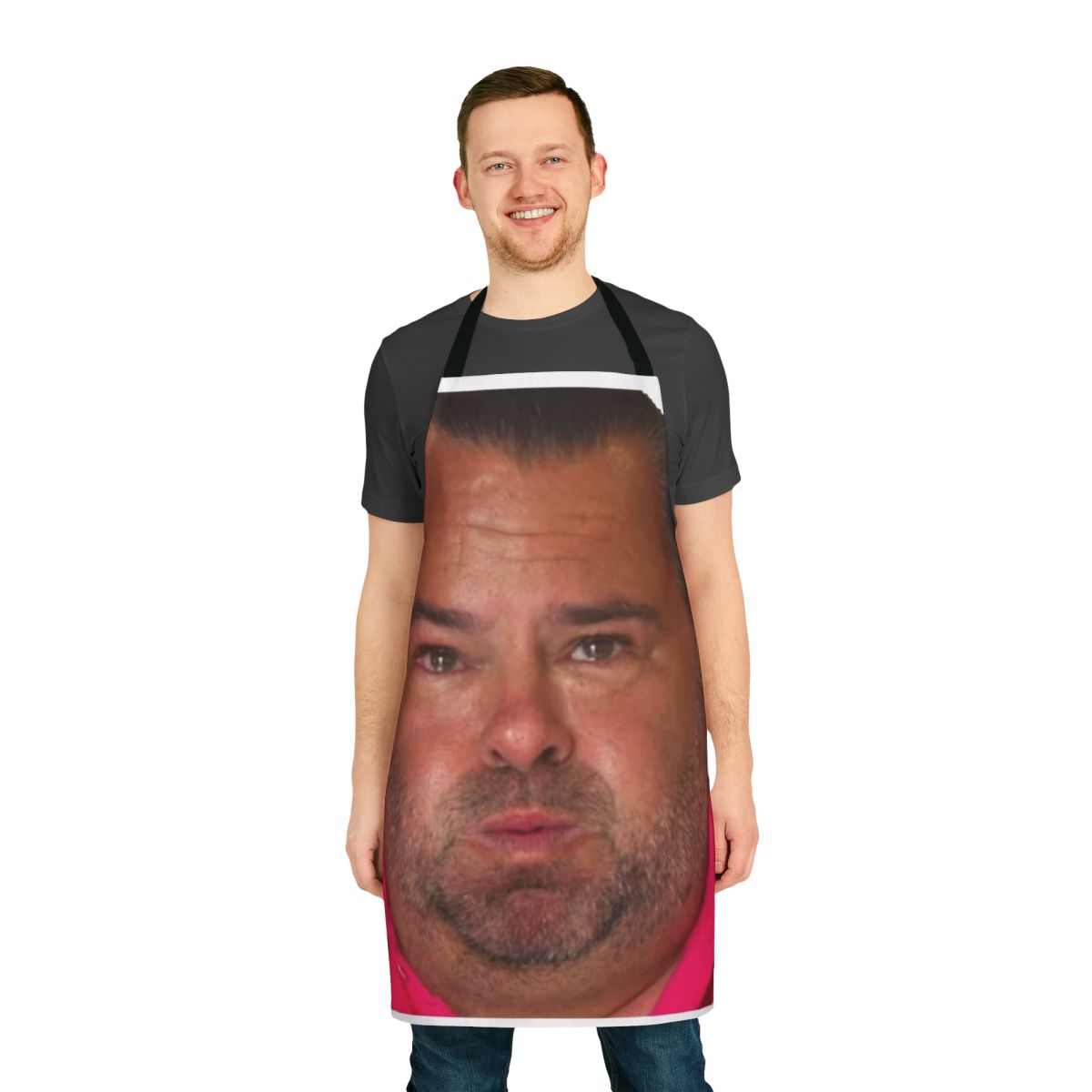 Big Ed Themed Apron with Funny Design